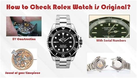 how can you check if a rolex is real